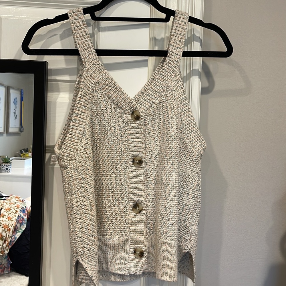 Madewell sweater tank
